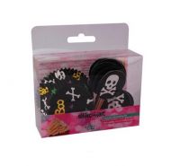 Silikomart set pirottini e bandierine scheletri