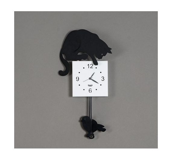 Arti e Mestieri orologio a pendolo Hunter kat nero