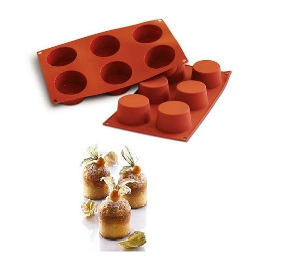 Silikomart medium muffin Silicone mold sf102