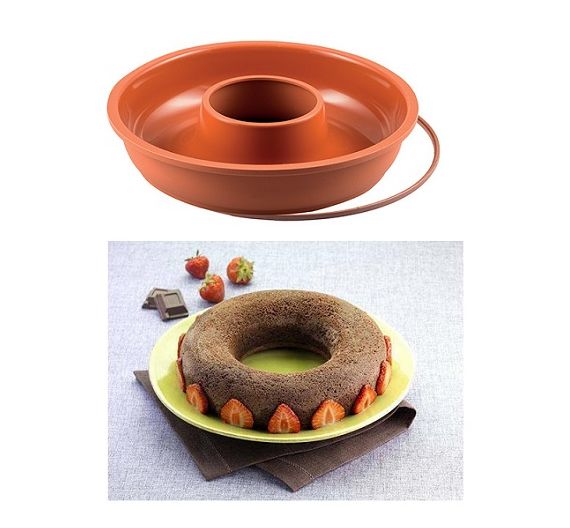 Silikomart Classic Silicone donut mold SFT205