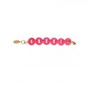 Baci Milano Fuchsia Glamour Bracelet