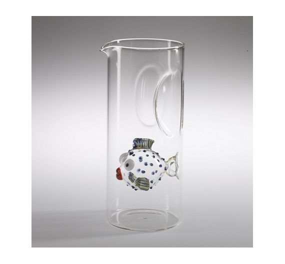 Massimo Lunardon parrot fish carafe