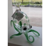 Massimo Lunardon decanter green Octopus