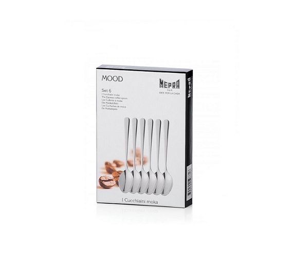 Mepra Mood Set 6 cucchiaini moka