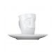 Coffee cup with saucer 80 ml Tassen Baffled