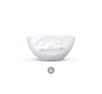White Mug Bowl 350ml Tassen Laughing