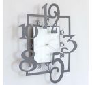 Arti e Mestieri wall clock Amos slate