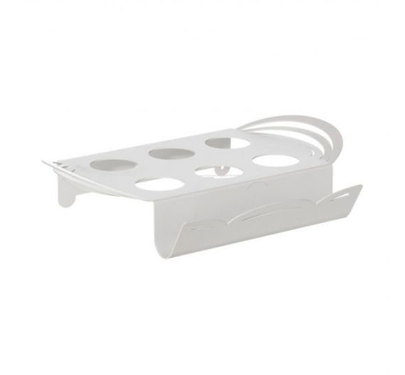 Arts and Crafts white origami coffee tray