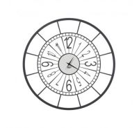 Arti e Mestieri orologio da parete Volano piccolo nero