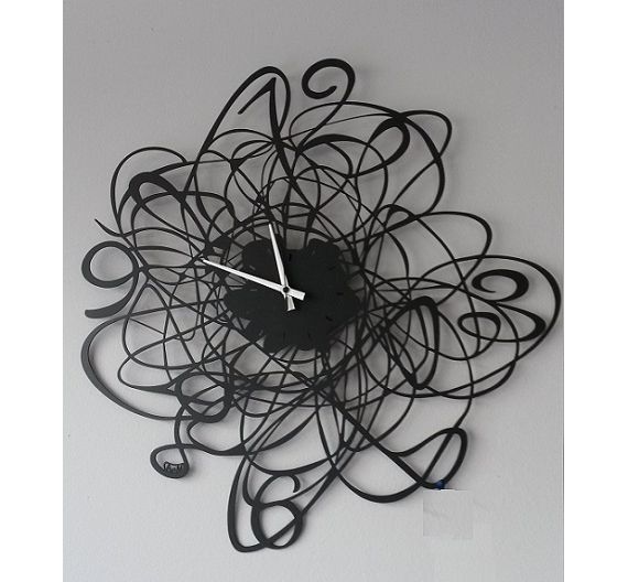 Arti e Mestieri wall clock Doodle ball of yarn