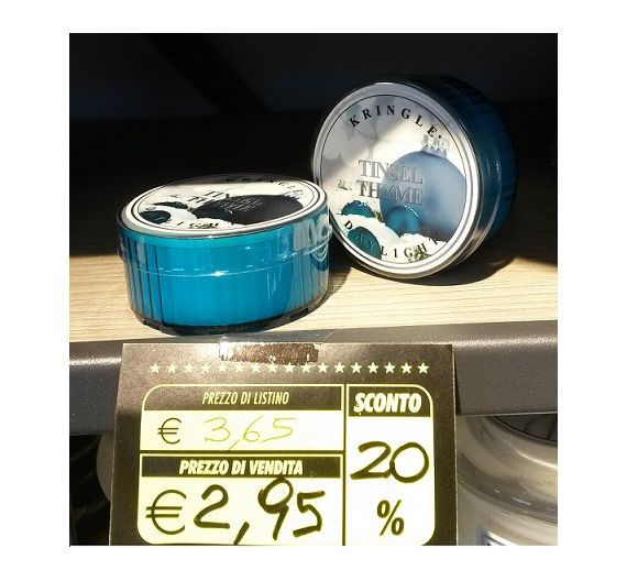 Kringle scented candle Tinsel Thyme