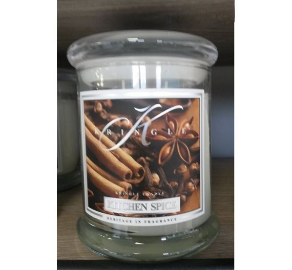 Kringle scented candle kitchen spice