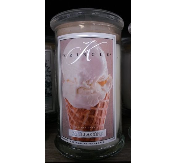 Kringle scented candle Vanilla Cone