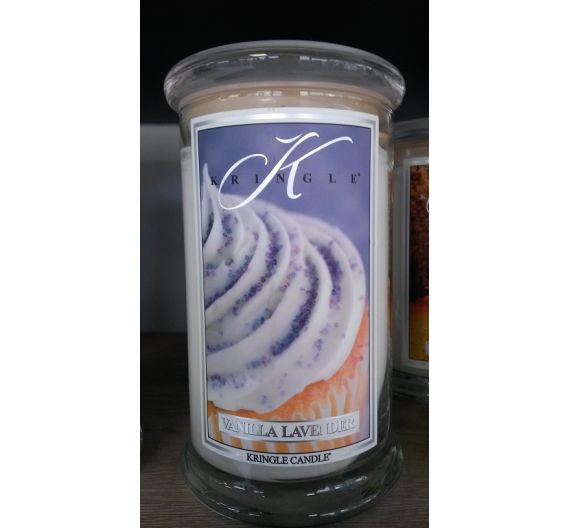 Kringle Lavender and Vanilla scented candle