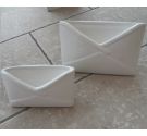 Busta Porta Lettere bianca ceramiche Bassano 