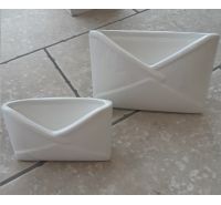 Busta Porta Lettere bianca ceramiche Bassano 