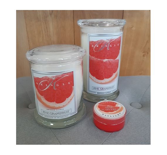Kringle grapefruit scented candle