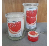 Kringle grapefruit scented candle