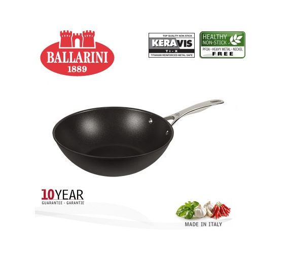 Ballarini Wok Alba non-stick induction