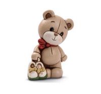 Egan Oliver bear figurine with shoes