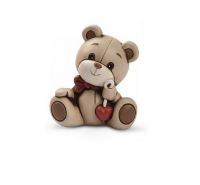 Egan figurine Oliver bear with HEART