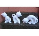 Gatto giapponese bianco ceramiche Bassano 