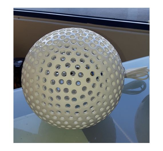 Lampada sfera forata ceramiche Bassano - Cose da Casa by Ediltutto srl