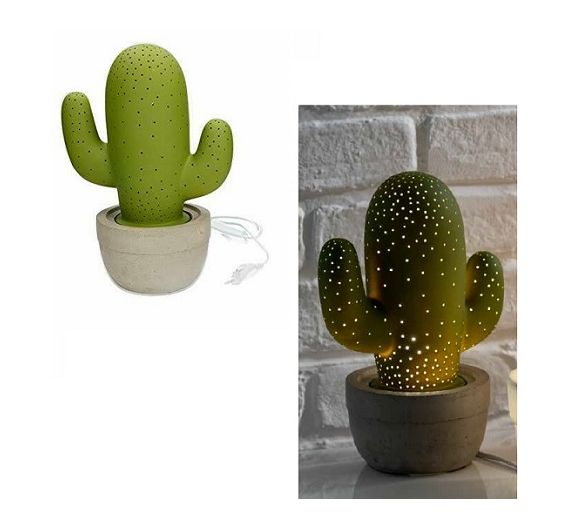 Brandani lampada cactus verde