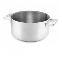 Pininfarina style casserole two handles Mepra