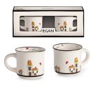 Egan Le Casette set 2 mini mugs