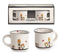 Egan Le Casette set 2 mini mugs