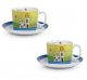 Egan Le Casette set of 2 breakfast cups