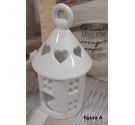 House lantern for t-light Bassano ceramics