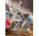 Onlylux clessidra Torsè in vetro con sabbia colorata