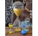 Onlylux hourglass Drop in glass with colored sand