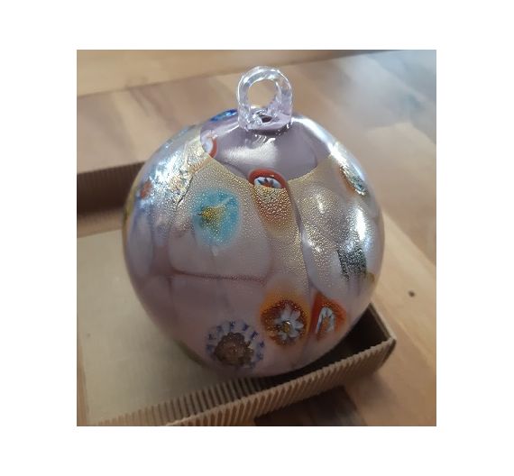 Christmas ball in murano glass