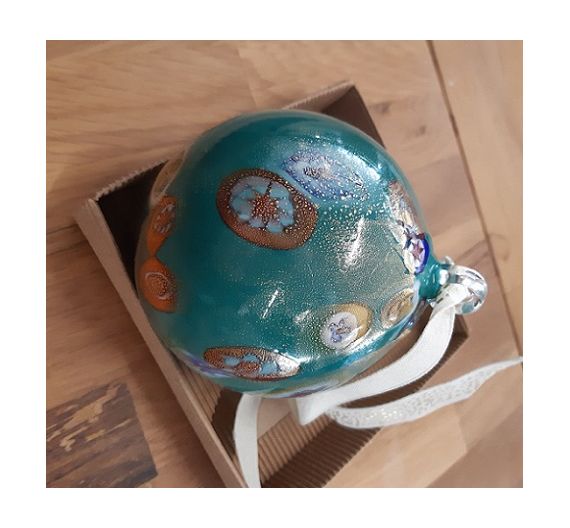 Pallina di Natale in vetro di Murano