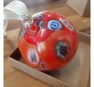 Christmas ball in murano glass