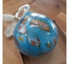 Pallina di Natale in vetro di Murano