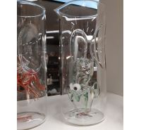 Massimo Lunardon green octopus carafe