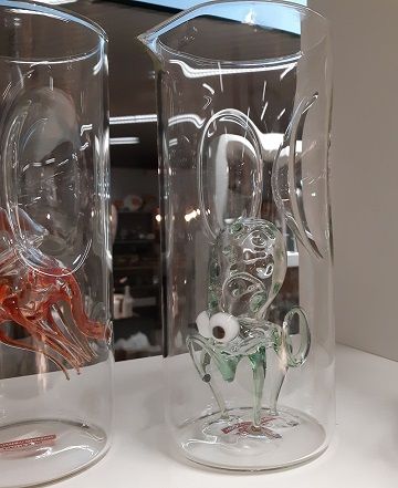 Massimo Lunardon green octopus carafe - Cose da Casa by Ediltutto srl