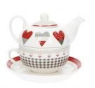 Brandani Happy Day teapot with cup