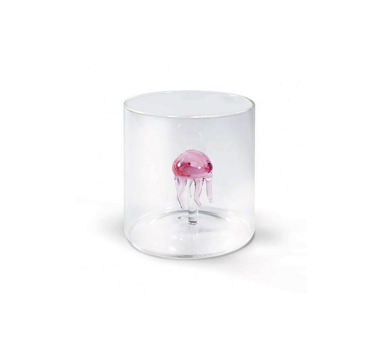 Wd Lifestyle Bicchiere vetro con animali o frutta - Cose da Casa by  Ediltutto srl