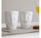 Set 2 Mug 350 ml Tassen Joking and Tasty