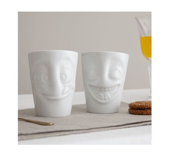 Set 2 Mug 350 ml Tassen Joking e Tasty