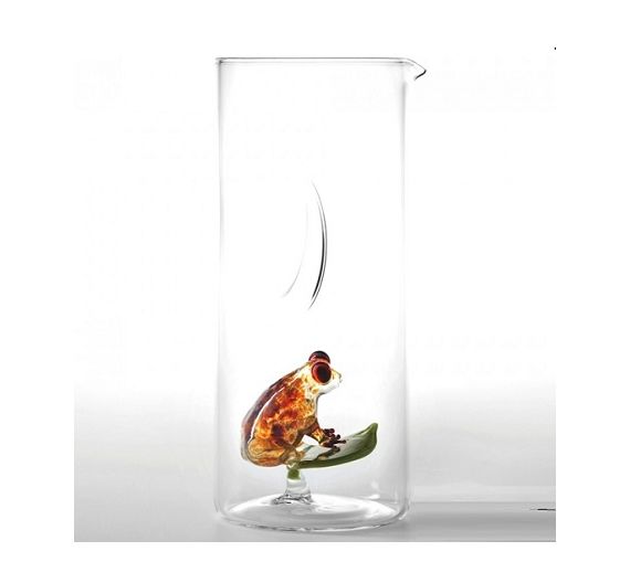 Massimo Lunardon frog carafe