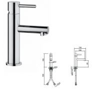 Oioli Rubinetterie mix lavabo Minù cromo