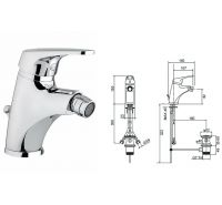 Oioli bidet mixer River art 2105