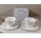 Brandani 2 tea cups Meringa
