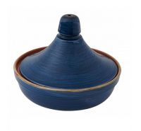 Brandani blue earthenware Tajine 